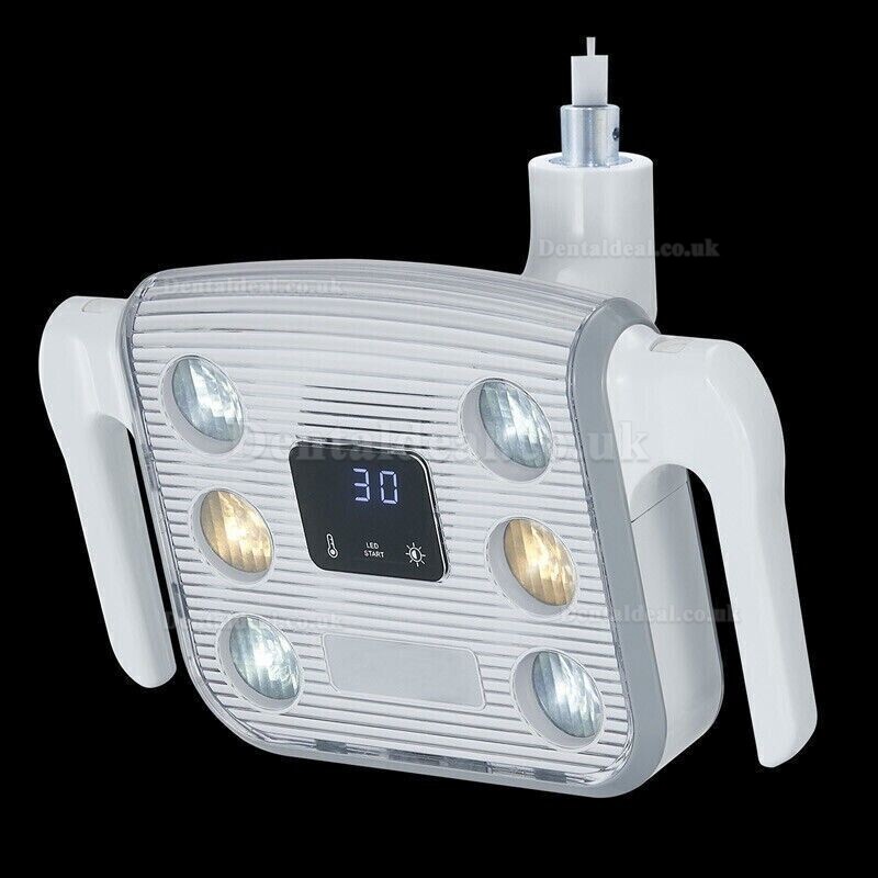 JH-09 10W Dental Shadowless Operating Induction Lamp with LCD Display 6 LEDs